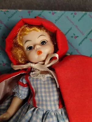 Madame Alexander Doll 8  Little Red Riding Hood #485 W/ Original Box • $12.99