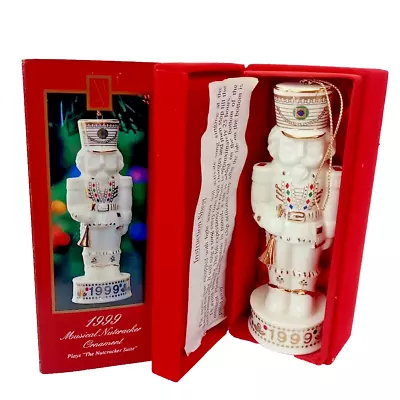 VTG Madison Avenue 1999 Musical Ornament The Nutcracker Suite Christmas WORKING! • $16.99