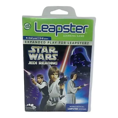 Star Wars: Jedi Reading For Leapster (Leap Frog) - Complete W Manual - 5-8 Years • $29.99