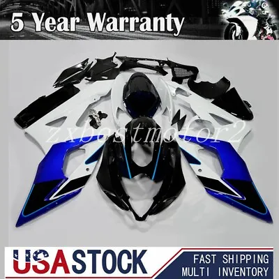 Fairing Kit For SUZUKI 2005 2006 GSXR 1000 Injection Mold Bodywork Blue White • $399