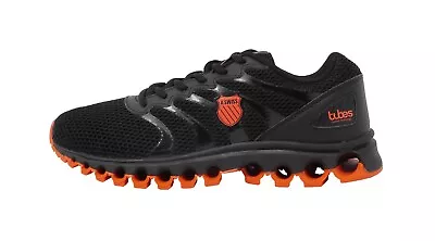 K-Swiss Tubes Comfort 200 Men's Running Shoes 07112073 - Black/Orange • $69.99