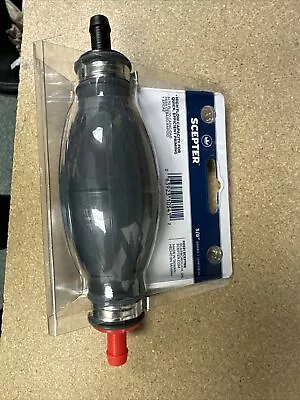 Scepter Marine Primer Bulb With 3/8  Hose Barbs EPA/CARB Compliant - 10541 • $16.99