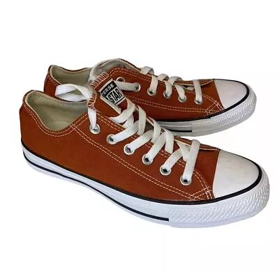 Converse Chuck Taylor Women's 8 Rust Brown Low Top Sneakers Mens 6 • £37.59