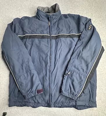 Abercrombie & Fitch Jacket Adult Extra Large Blue Heavyweight Outdoors Mens • $15