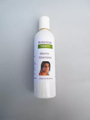 Neem Shampoo - Macho - SLS Free 250ml • £9.28