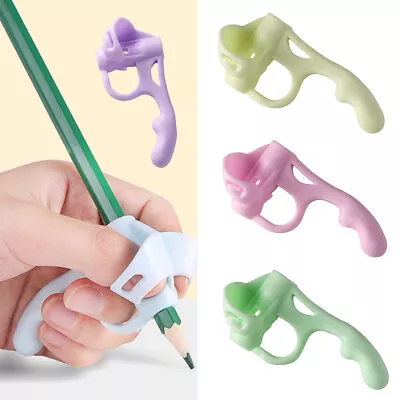 1PCS Children Pencil Holder Pen Writing Aid Grip Posture Correction Tool UK • £2.57