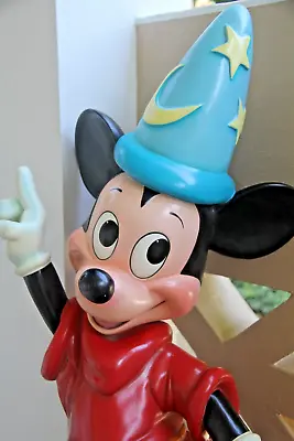 Disney Store Display Prop 3D Mickey Mouse Sorcerer  Figure Statue. • $7500