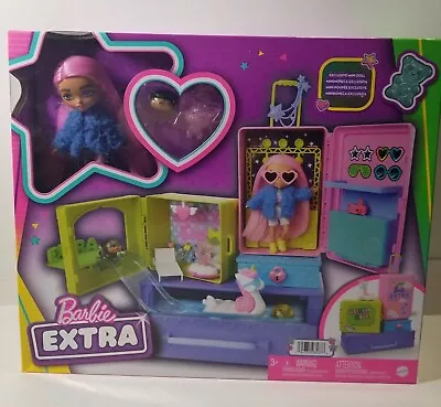 Barbie Extra Pets & Minis Playset W/Exclusive Doll 2 Puppies & Accessories • $35.99