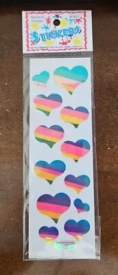 Vintage OTC Heart Stickers   Mother Of Pearl  Heart Stickers NIP • $3.96