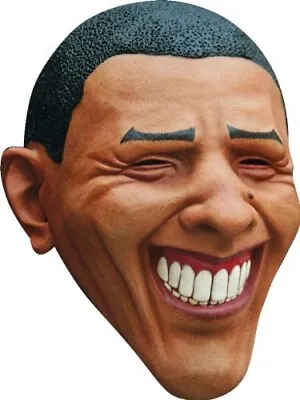 Political Democrat Ghoulish DELUXE ADULT LATEX PRESIDENT BARACK OBAMA MASK • $14.70