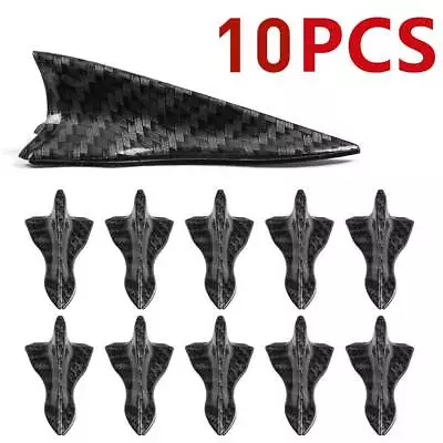 10Pcs Shark Fin Diffuser Vortex Generator Car Wing Roof Spoiler Bumper Universal • $9.99