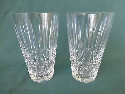 Two Waterford Crystal Maeve Tramore Highball Tumblers 4 15/16  • $50