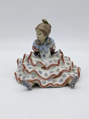 Lladro Figurine A Time To Rest Flamenco Dancer (5391) 5.25 • $210