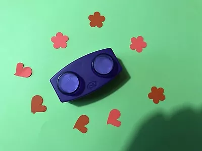 Creative Memories 2 Sided Punch- Mini Heart And Mini  Flower • $5