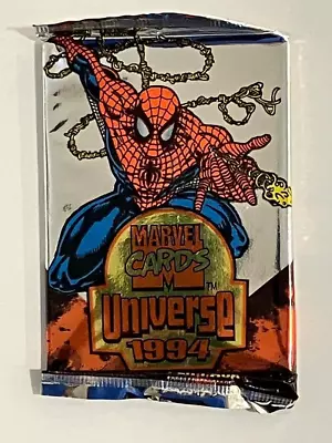 Marvel Universe 1994 First Edition Trading Card Pack Of 9 Sealed From Fleer! • $12