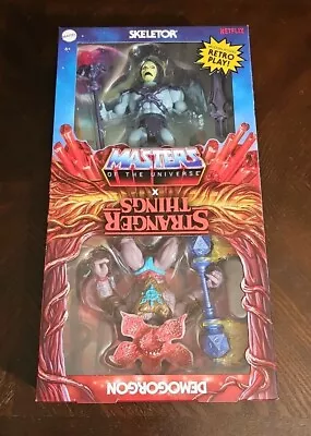 MOTU Origins Skeletor Stranger Things Demogorgon 2 Pack Mattel In Hand Masters • $58.99
