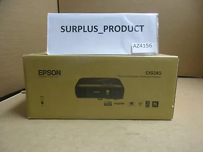 EPSON PRO EX9240 1080p FHD 3LCD WIRELISS PROJECTOR WITH MIRACASTV11H978020NEW • $729.99