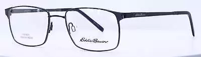 Eddie Bauer EB32019 NV Navy Mens Rectangular Full Rim Eyeglasses 52-18-145 • $59.99