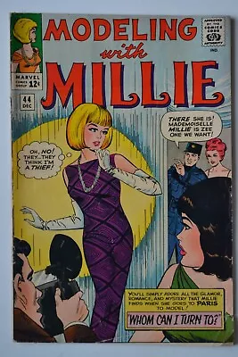 Modeling With Millie Vol.1 #44 December 1965 F/VF Marvel Comics *Stan Lee* • $3.68