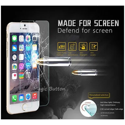 $3.99 • Buy Tempered Glass Screen Protector Film Guard For IPhone 8 7 6S 6 Plus SE 2020 2022