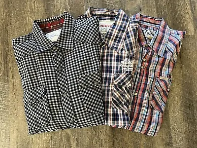 Men’s Western Shirts Size Large Lot Of 3. Scotch And Soda Age Of Wisdom • $20