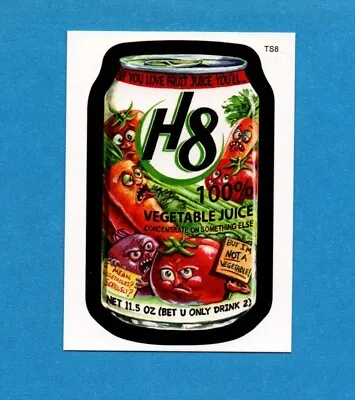 Wacky Packages Postcard Series 6 Bonus Card TS8 H8 JUICE V-8 Spoof Topps • $24.95