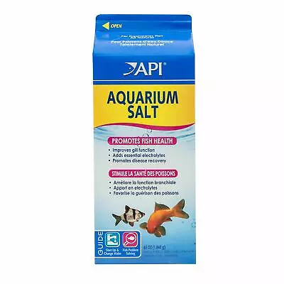 API Premium Aquarium Salt For Freshwater Fish 65oz – Marine Tank Electrolytes • $48.42