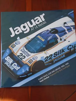 Jaguar At Le Mans Every Race Car & Driver 1950-1995 By Paul Parker Pub 2001 • £38