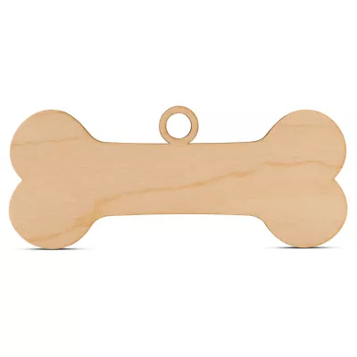 Dog Bone Christmas Ornament 4  And 6  Pack Of 25 Wood Craft | Woodpeckers • $23.99