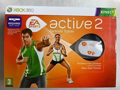 EA Sports Active 2 (light Wear On Box) - Xbox 360 Kinect Contents Sealed! • £19.95