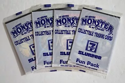 Four Monster In My Pocket Trading Card Packs 1991 Seven/Eleven Slurpee Promotion • $9.99