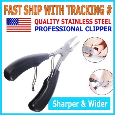 Toenail Clippers For Thick Ingrown Toe Nails Heavy Duty Precision Nail Scissor • $3.66