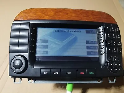 04-06 Mercedes W220 S430 CL500 Navigation Command Comand Head Unit GPS CD OEM • $299.99