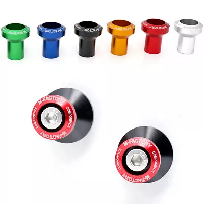 Red SPMF 10MM Rear Swingarm Spools For ZRX1200R 01 02 03 04 05 06 07 08 09 • $30.87