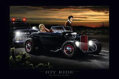 Joyride Elvis & Marilyn: By Helen Flint Poster 36in X 24in • $13.49