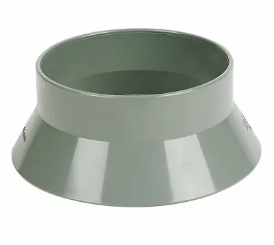 110mm Soil Pipe Vent Sleeve Roof Weathering Collar / Cover Weather Skirt - Grey • £7.99