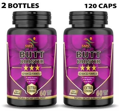 Butt Booster Enlarger Pills Firmer Bigger Buttocks Rounder Ass Lift Bum 120 Caps • $15.29