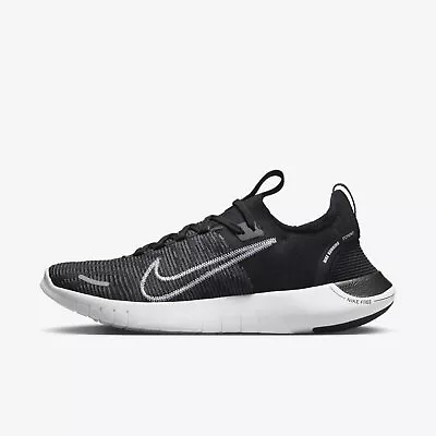 Nike Free RN FK Next Nature [FB1276-002] Men Running Shoes Black/White • $231