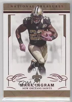 2016 Panini National Treasures Red Jersey Number /22 Mark Ingram #66 • $17.79