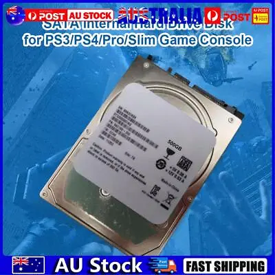 $32.09 • Buy For PS3/PS4/Pro/Slim Game Console SATA Internal Hard Drive Disk (500GB) AU