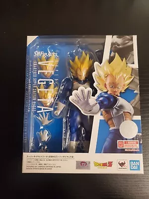 S.H. Figuarts Super Saiyan Vegeta Awakening Blood - Dragon Ball Z Bandai Figure  • $60