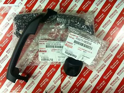  Oem Tundra Black Door Handles 2007 - 2019  69210-0c010 & 69217-0c010 2 Of Each • $111.25