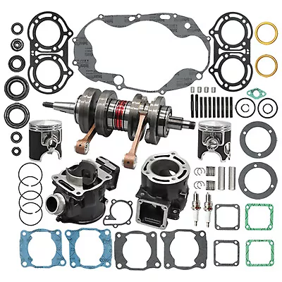 Complete Engine Rebuild Crankshaft Cylinder Kit For Yamaha Banshee 350 1987-2006 • $555.01