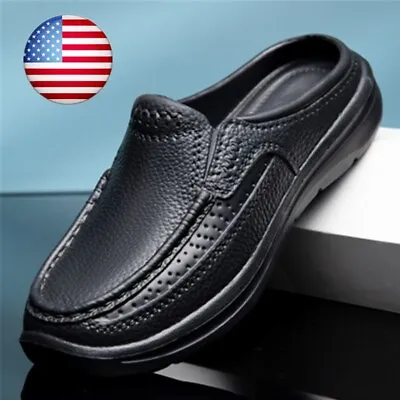 Shoes Men's Slippers EVA Kick Driving Shoes Chef Shoes Labor Protection Shoes • $20.80