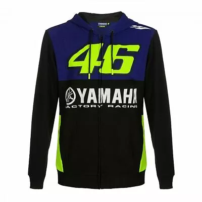 VR46 Official Valentino Rossi Dual Yamaha Hoodie - YKMFL 362209 • £75.99