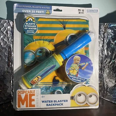 Despicable Me Minion Water Blaster Backpack (1120) • $13.44