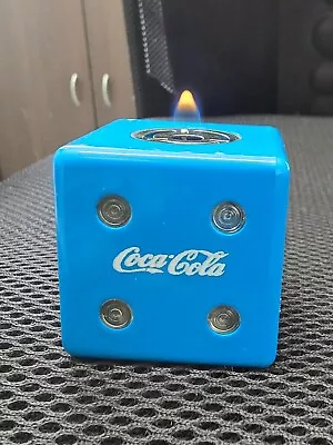 Coca Cola Branded Gas Lighter Dice Shaped • $3.50