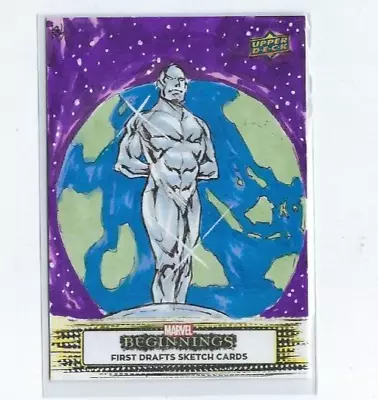 2022 Upper Deck UD Marvel Beginnings VOL.2 S.1 Sketch Card #3 • $149.50