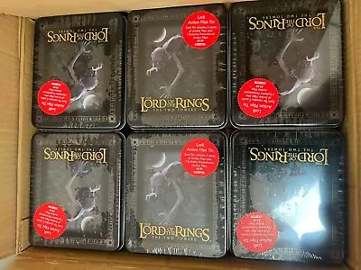 THE LORD OF THE RINGS THE TWO TOWERS ACTION FLIPZ Tin Full Case 12 Box Sealed • £120.64