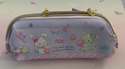 Sanrio Wish Me Mell Bunny Rabbit Pink Purple Pencil Case Pouch Trinket Keychain • $40